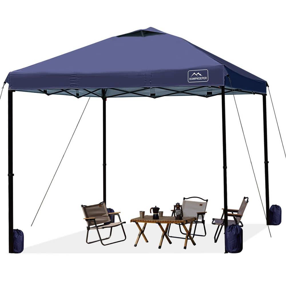 10 ft. x 10 ft. Pop Up Commercial Canopy Tent-Waterproof and Portable Outdo