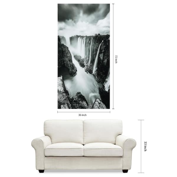Americanflat - 16x24 Floating Canvas Black - Tower 22 By Gal