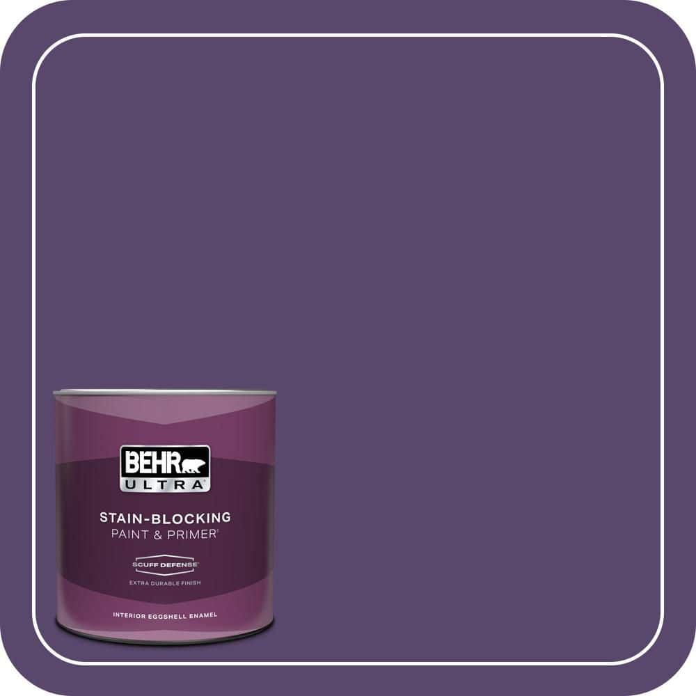 1 qt. #P570-7 Proper Purple Extra Durable Eggshell Enamel Interior Paint & Primer price history on PriceWatchPro