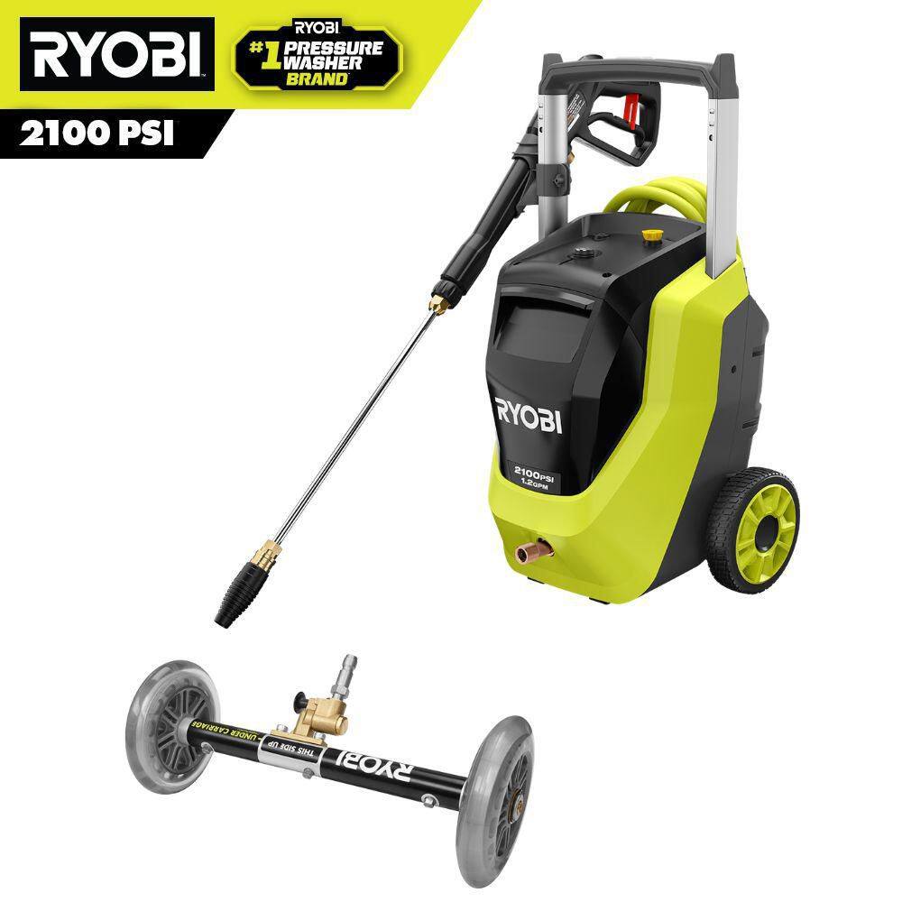 2100 PSI 1.2 GPM Cold Water Corded Electric Pressure Washer with Water Broom price history on PriceWatchPro