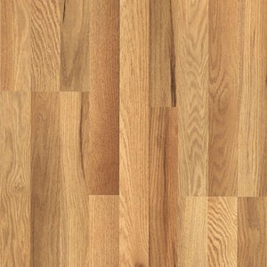 XP Haley Oak 10 mm T x 7.4 in. W Laminate Wood Flooring (19.6 sqft/case)