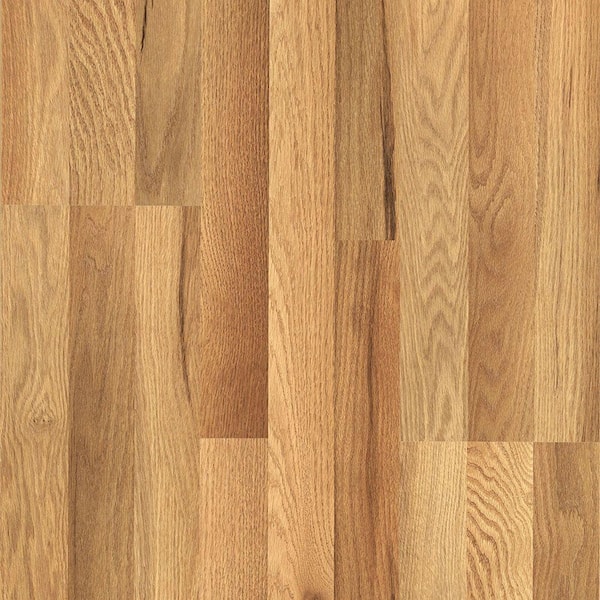 Pergo XP Haley Oak 10 mm T x 7.4 in. W Laminate Wood Flooring (19.6 sqft/case)