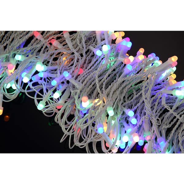 Avatar Controls Globe 32.8 ft. 66 LED Outdoor Dreamcolor Smart String Lights with IR Remote