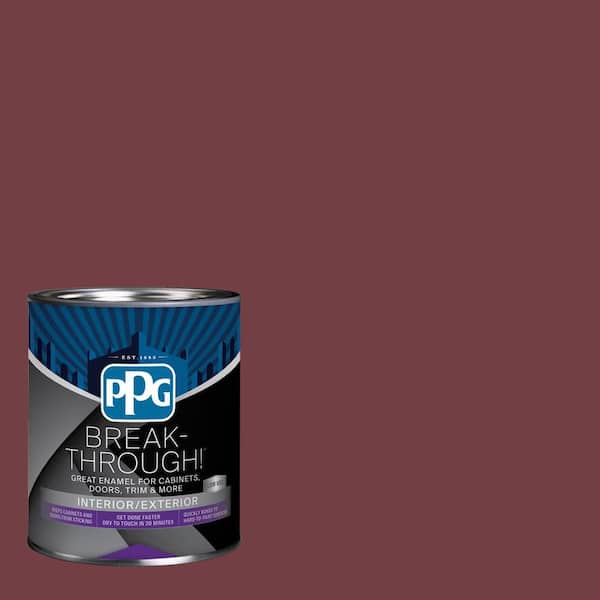 1 qt. PPG13-04 Merlot Semi-Gloss Door, Trim & Cabinet Paint