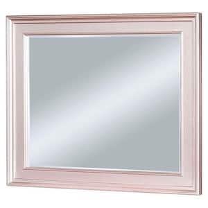 38.5 in. H x 1.75 in. W Medium Rectangle Rose Gold Contemporary Mirror