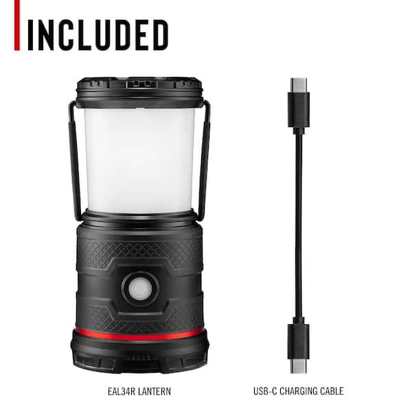 Coast EAL34R Rechargeable Lantern 31496 - The Home Depot