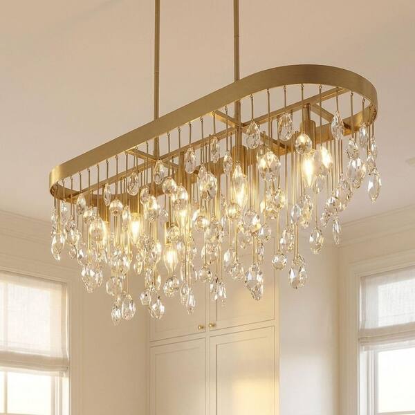 サイン付 Novelbright【Chandelier】 Savoy House Livorno 36 in. W x 15 in. H 8-Light Noble Brass with