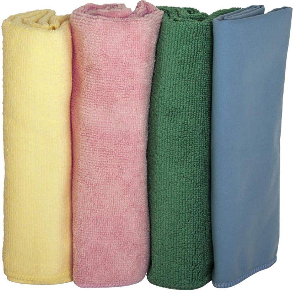 Quickie Green Cleaning Cloth, Microfiber, Kitchen & Bathroom