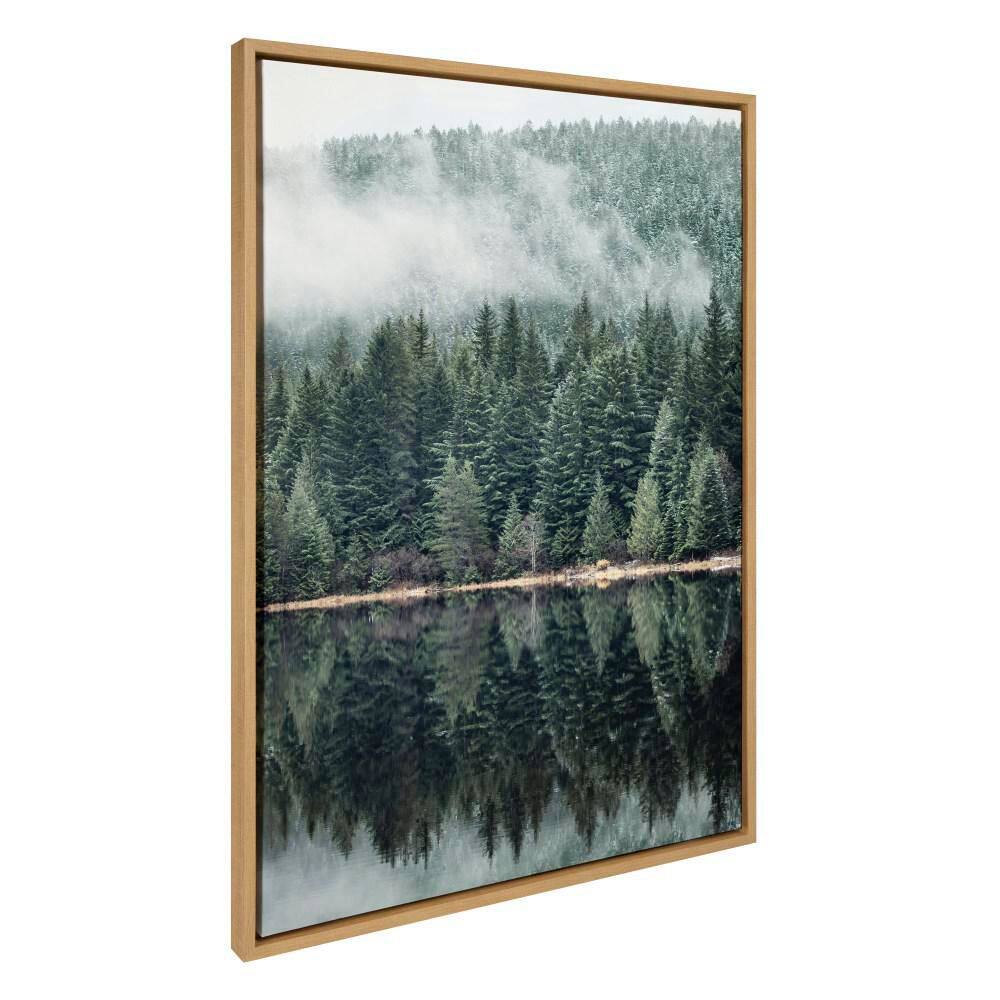 "Sylvie ""Misty Forest"" by Emiko and Mark Franzen of F2Images Natural Framed Art Print 28 in. x 38 in." price history on PriceWatchPro