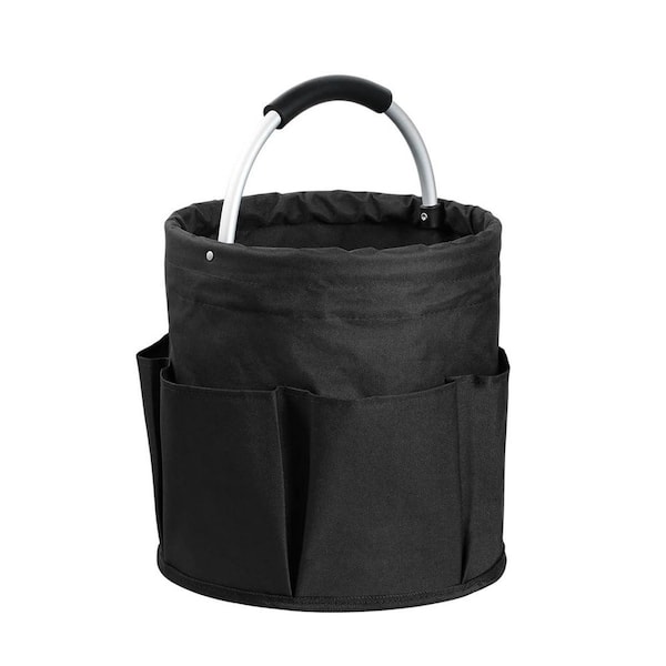 Unbranded 5 Gal. Garden Bucket Caddy, Tool Organizers Bag, Collapsible Tool Bag 1-Piece Garden Tool Set (Bucket Not Included)