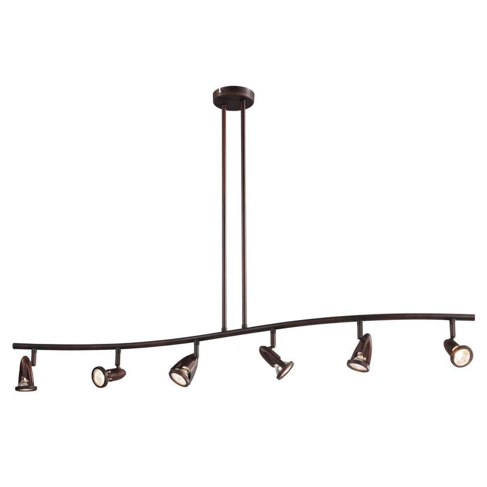 6 foot bronze track lighting