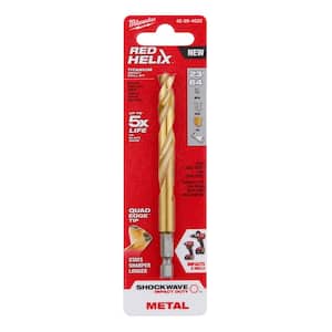 Morse 23/64" Drill Bit HSS 135° Split Point Tin Coated Drills USA Made 6pk Morse 23/64" Drill Bit HSS 135° Split Point Tin Coated Drills USA Made 6pk
