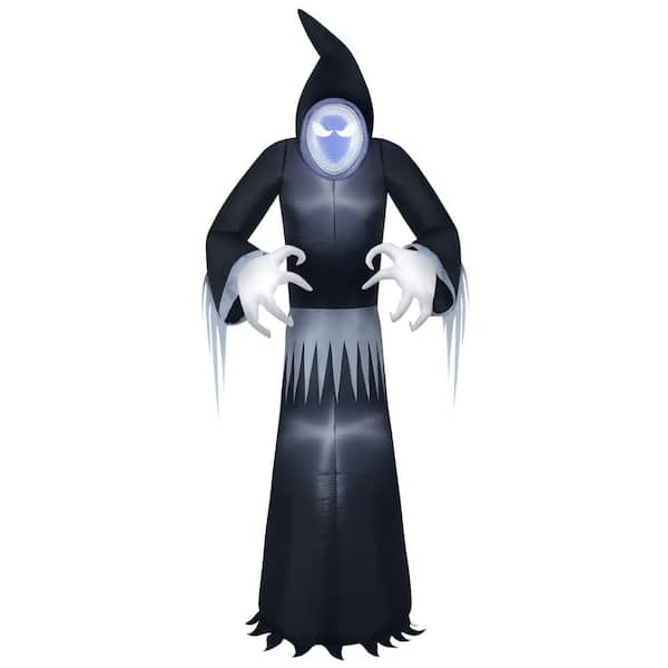 Gemmy Airblown Inflatable Skeletal Reaper 8ft LED Short Circuit high quality Grim Halloween