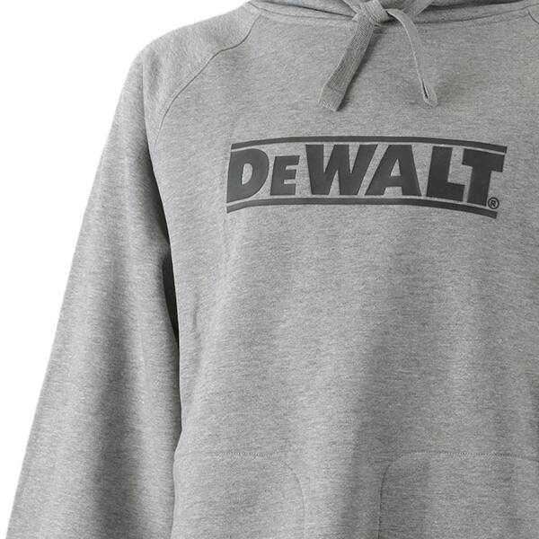 DEWALT Logan Men's Size XL Heather Grey Cotton/Polyester Water