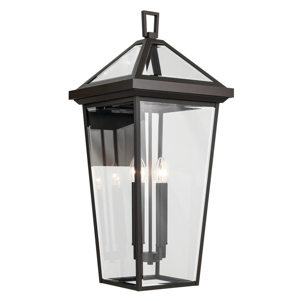 Regence 30.25 in. 4-Light Olde Bronze Traditional Outdoor Hardwired Wall Lantern Sconce with No Bulbs Included (1-Pack) price history on PriceWatchPro