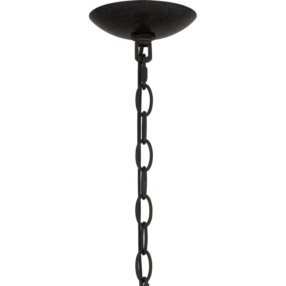 Imperial Bronze 9-Light Candelabra Chandelier
