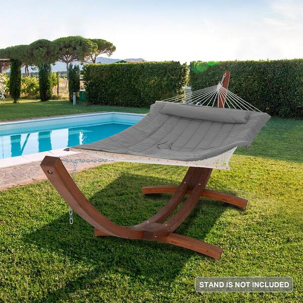 Atesun 10 to 14 Outdoor Rope Hammock with Polyester Pad