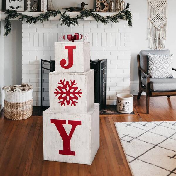 Aazon.co: Priitives By Kathy Hoe Décor Block Sign - Calf With...