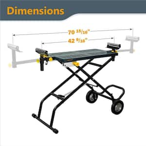 Universal Mounting Deluxe Rolling Stand