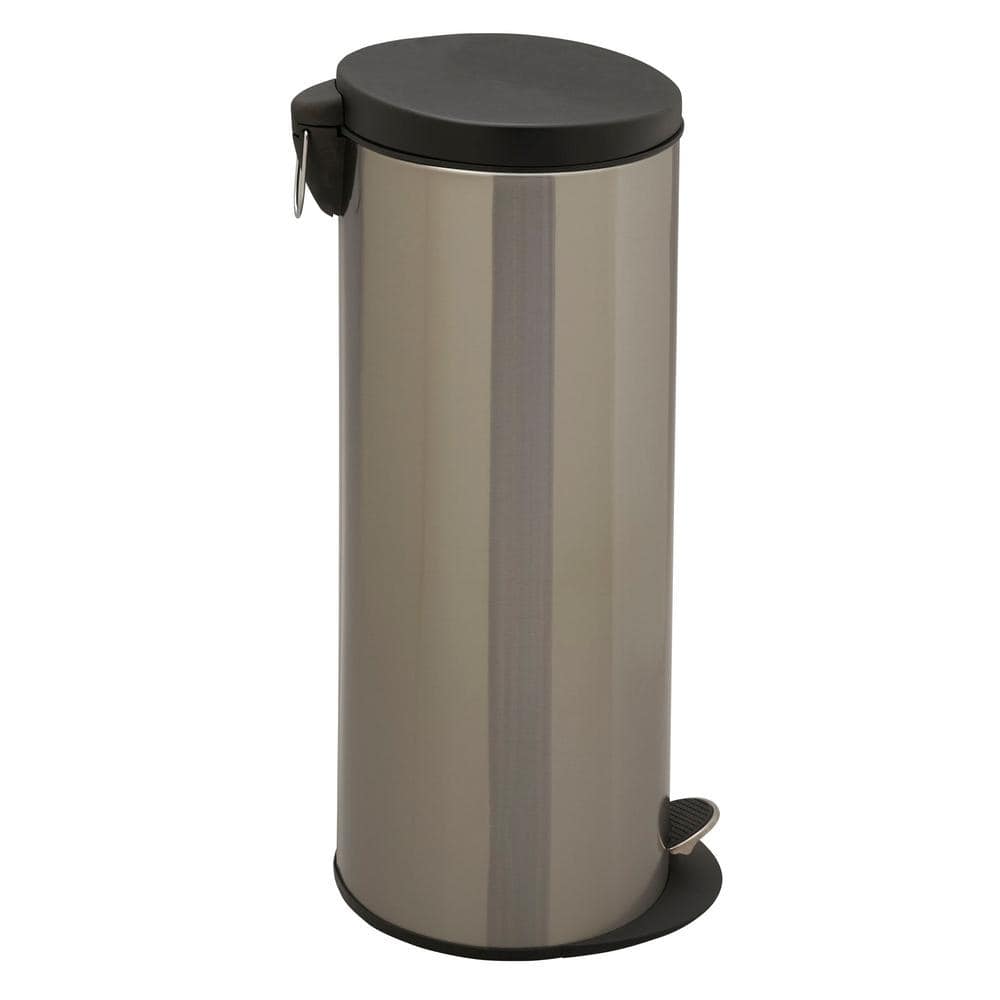Savannah 30L Brushed Stainless Steel Step Trash Can