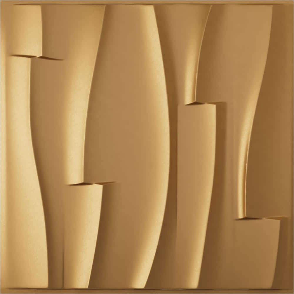 Ekena Millwork 19 5/8 in. x 19 5/8 in. Brick Wave EnduraWall Decorative ...