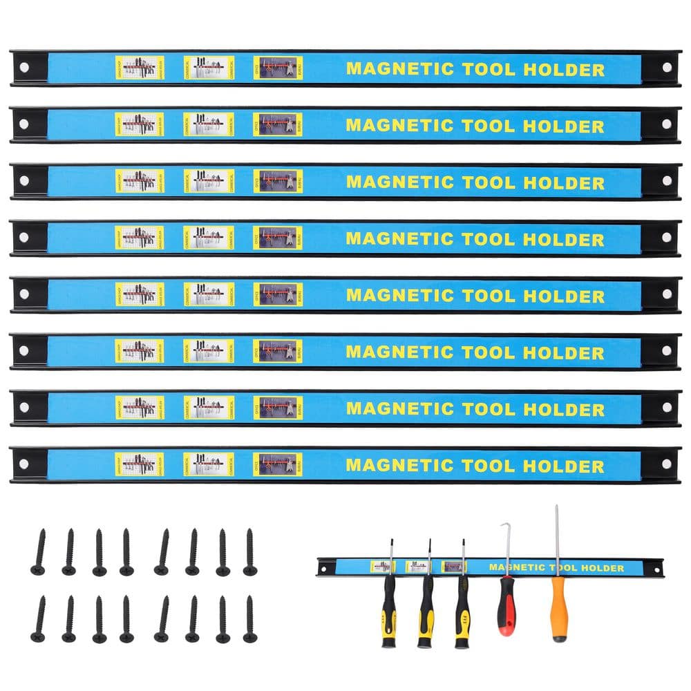 8 PACK 18 in. Heavy Duty Magnet Tool Bar, Magnetic Tool Holder, Magnetic Tool Holder Strip for Workshop Garage price history on PriceWatchPro