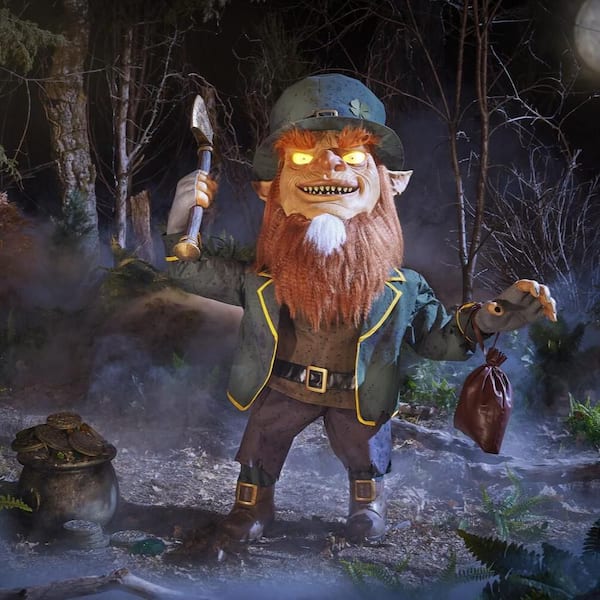 Home Accents Holiday 4.5 ft. Gruesome Grounds Animated LED