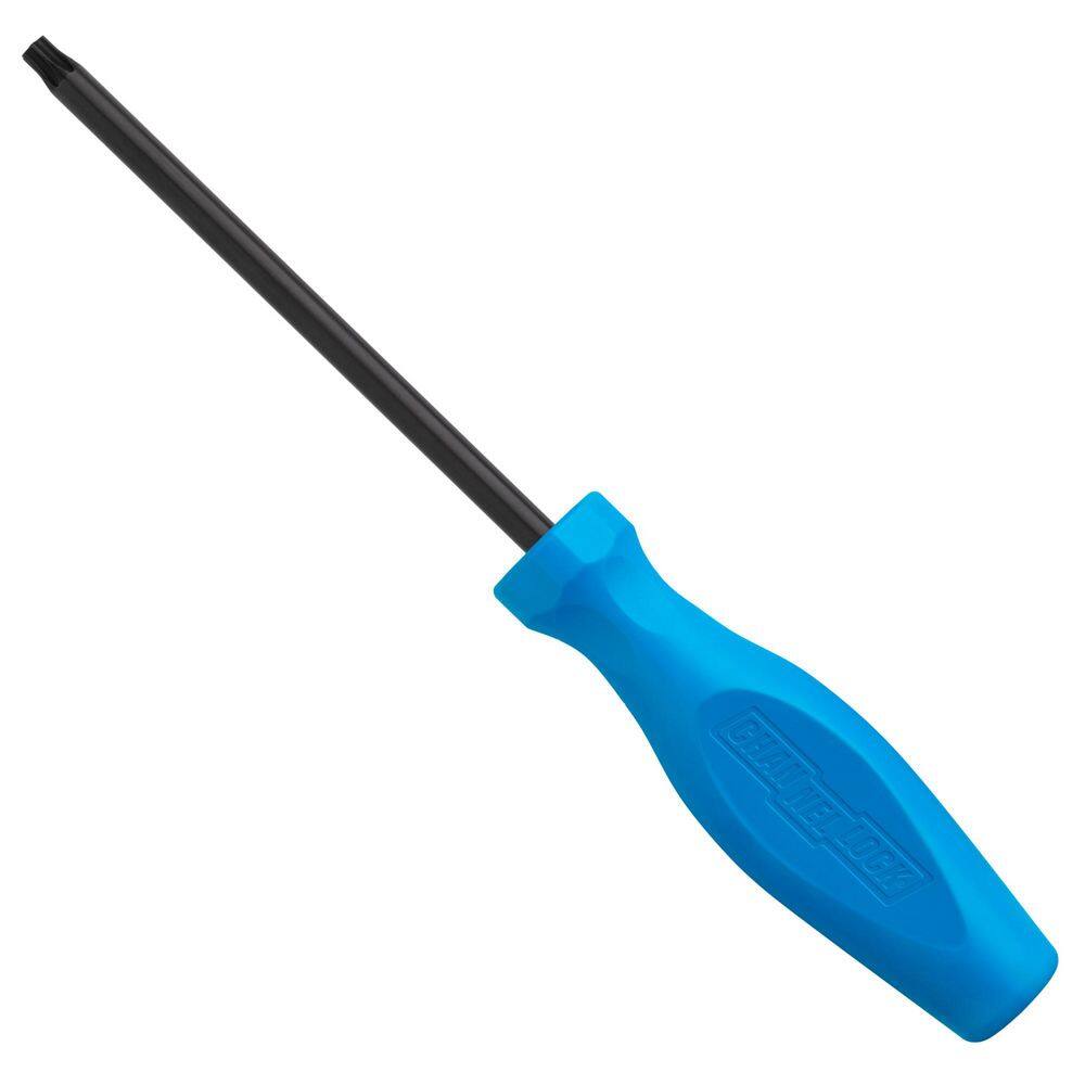 Channellock 5 in. T40 Torx Screwdriver with 3-Sided High