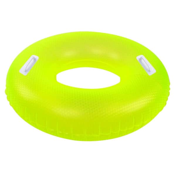 Northlight 42 in. Multi-Colored Sparkle Inflatable Swimming Pool Tube Ring Float