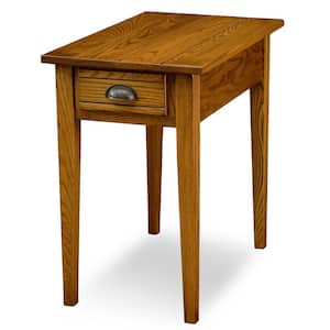 Favorite Finds 15 in. W x 24 in. D Candleglow Rectangle Wood End/Side Table with Drawer
