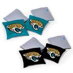Jacksonville Jaguars 16 oz. Dual-Sided Bean Bags (8-Pack)