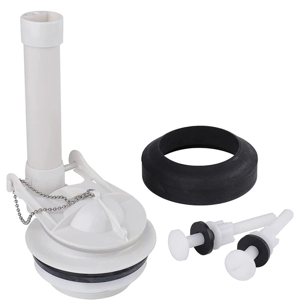 3 in. Flush Valve Replacement Kit with Gasket and Bolts, Fit for 2-Piece Toilet, Toilet Repair Parts price history on PriceWatchPro