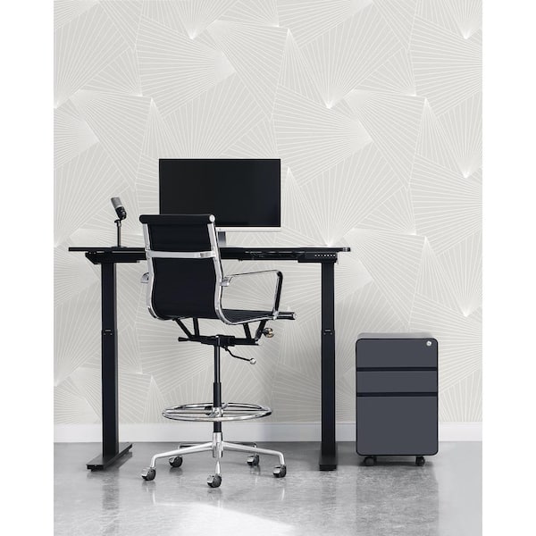 Ray Geo Granite Dust Raised Ink 20.5 in. x 18 ft. Peel and Stick Wallpaper