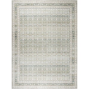 Our PNW Home Rainier Green Traditional 9 ft. x 12 ft. Indoor Area Rug
