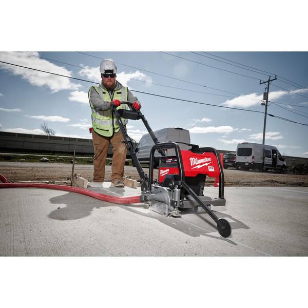 Milwaukee Tool MX FUEL 6-in. Green Concrete Saw From: Milwaukee