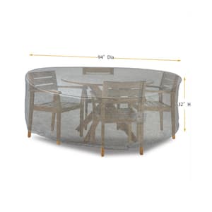 Platinum Shield Outdoor Large Round Dining Set Cover