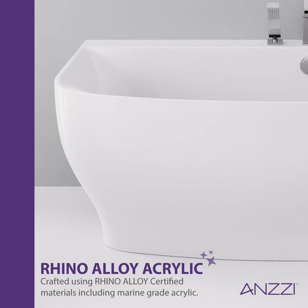 Anzzi Bank 65 In Acrylic Flatbottom Non Whirlpool Bathtub With Deck Mounted Faucet In White Ft Fr112473ch The Home Depot Anzzi Bank 65 In Acrylic Flatbottom Non Whirlpool Bathtub With Deck Mounted Faucet In White Ft Fr112473ch The Home Depot