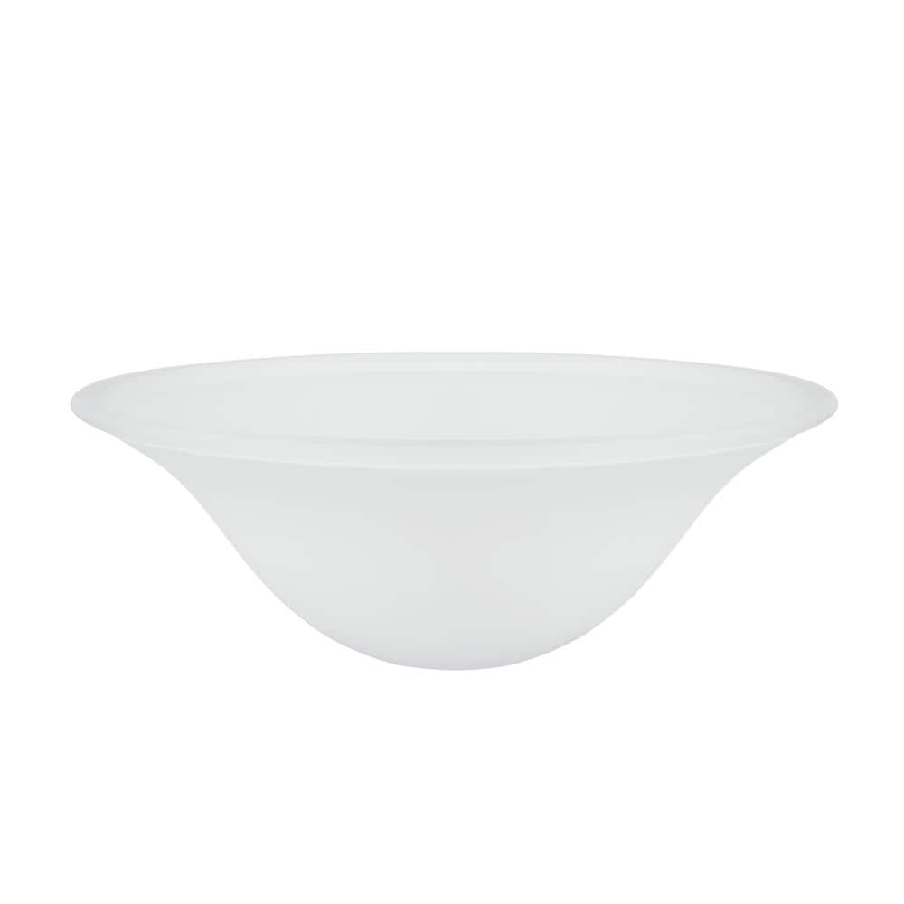 Aspen Creative Corporation 5 in. Frosted Torchiere Replacement Glass Shade  23100-01 - The Home Depot, image size:1000x1000