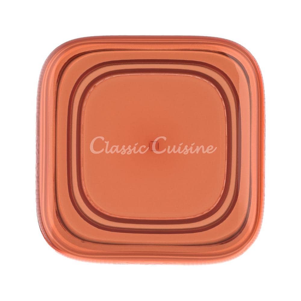 Color-Coded BPA-Free Plastic Meal Prep Containers Set