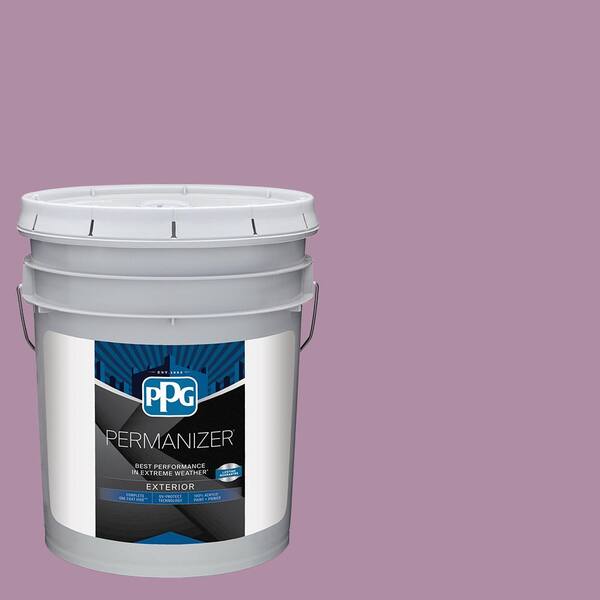 PERMANIZER 5 gal. PPG1178-5 Palisade Orchid Semi-Gloss Exterior Paint