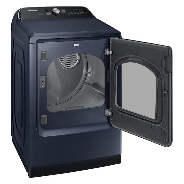 Samsung 7.4 cu. ft. Vented Smart Electric Dryer in Brushed Navy