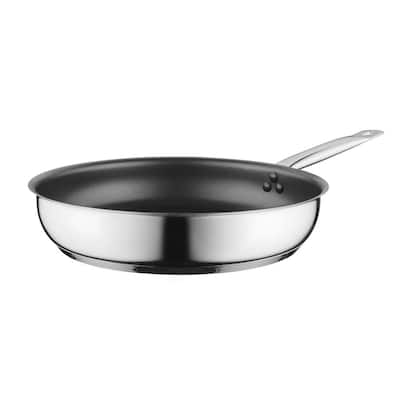 11 in. Essentials Comfort 3.8 qt. Stainless Steel 18/10 Non-Stick Frying Pan
