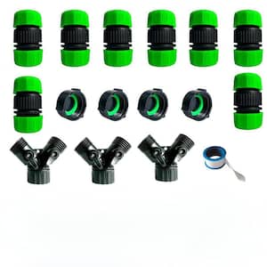 OGETFUUR 16-Piece Faucet Adapter Kit for Male Female M22 Sink Faucet ...