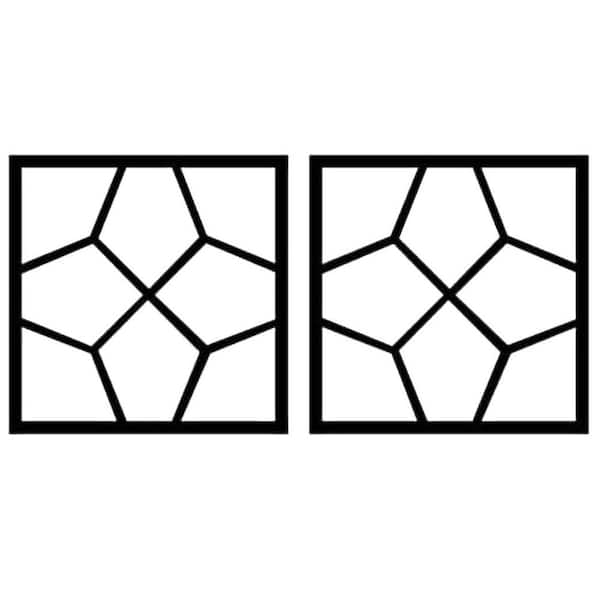 15.7 x 15.7 x 1.6 in. DIY Reusable Walkway Pathmate Concrete Molds and Forms 2-Pack