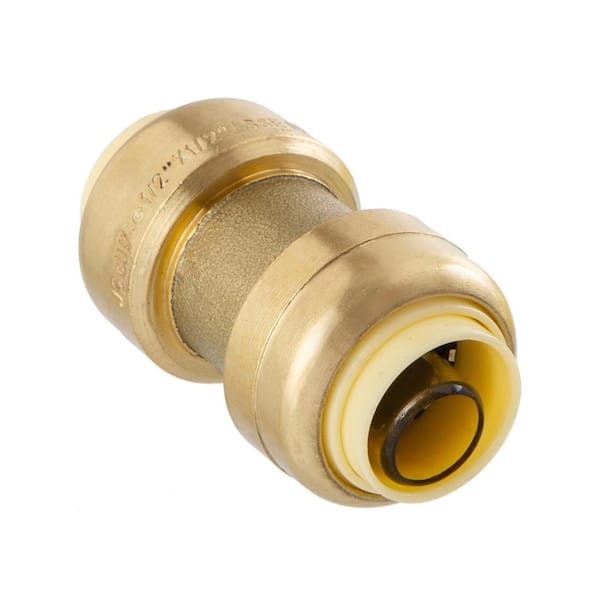 1/2 in. x 1.2 in. Brass Push-Fit Coupling