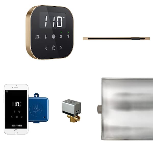 Mr. Steam Mr.Steam AirButler Linear Package Black Brushed Bronze