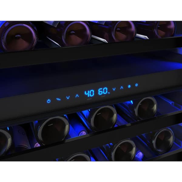 Zephyr Presrv 24 in. 45-Bottle Dual Zone Panel-Ready Wine Cooler