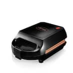 Premium LEVELLA 3-in-1 760 W Black Sandwich Maker PSM270 - The Home Depot