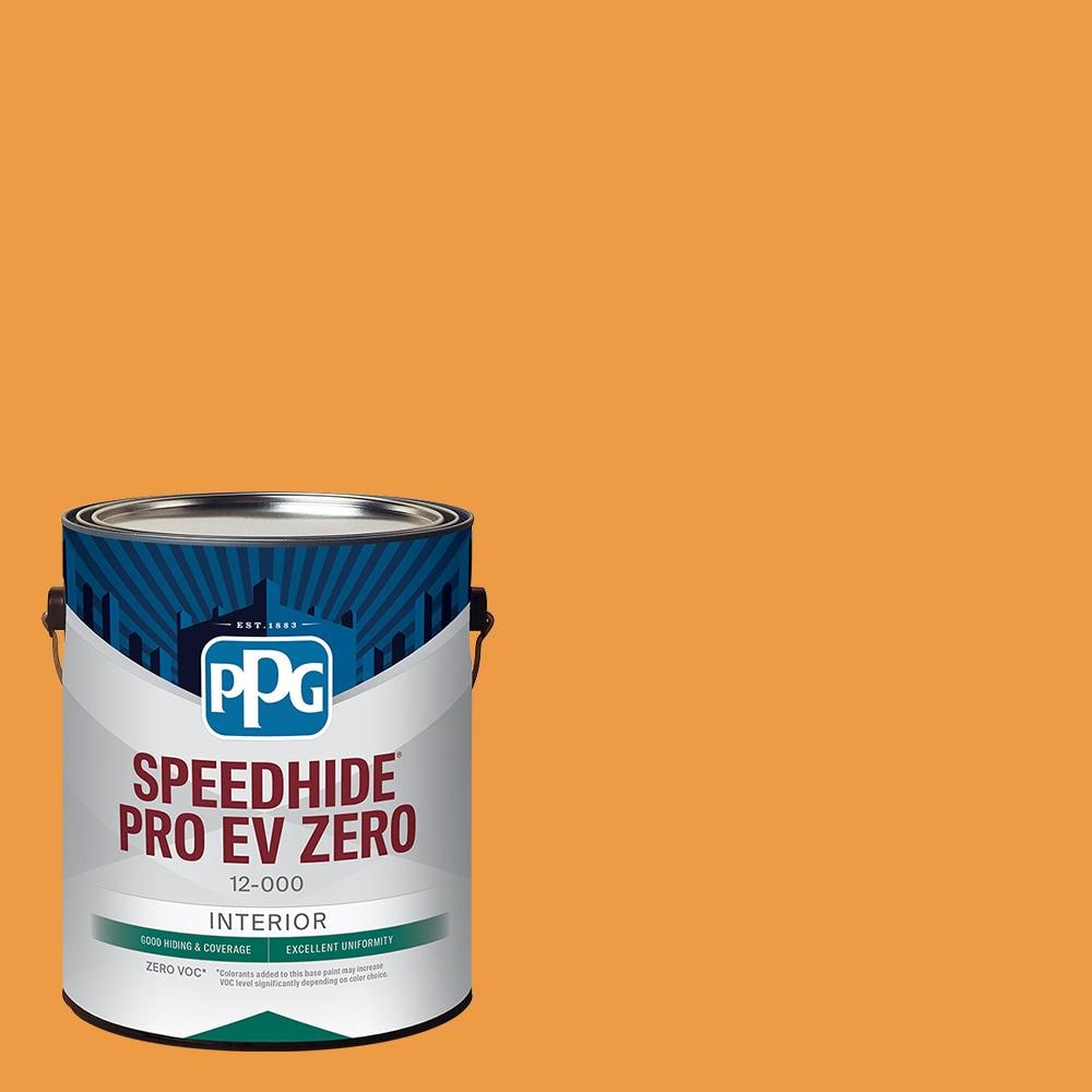 SPEEDHIDE Pro-EV Zero 1 gal. PPG1203-7 Cornucopia Semi-Gloss Interior Paint product image for price tracking