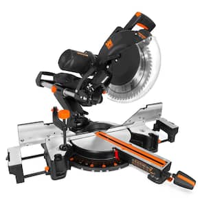 12 in. 15 Amp Dual Bevel Sliding Compound Miter Saw with Laser